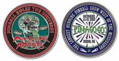 2024 Pin-A-GoGo Challenge Coin Silvertone